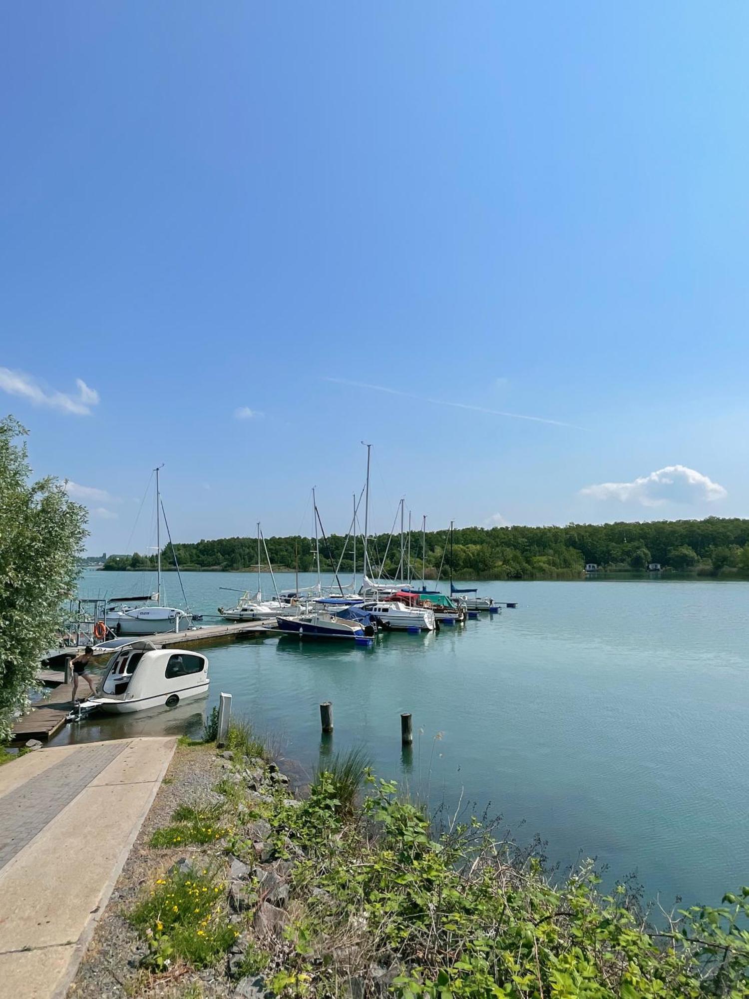 Haus Im Schilf 1 - Ferienwohnungen Am Hainer See Bei Leipzig Neukieritzsch ภายนอก รูปภาพ